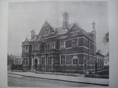 Passmore Edwards Public Library , Shepherd's Bush, England, UK, 1898, Maurice B. Adams