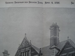 Passmore Edwards Public Library , Shepherd's Bush, England, UK, 1898, Maurice B. Adams