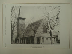 Methodist Evangelical Church , Evanston, IL, 1890, Burnham & Root