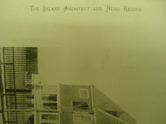 Residence of H. B. Nye , Cleveland, OH, 1890, C. F. Schweinfurth