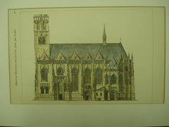 St. Lambert's Church , Munster, Westphalia, Germany, EUR, 1879, unknown