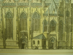 St. Lambert's Church , Munster, Westphalia, Germany, EUR, 1879, unknown
