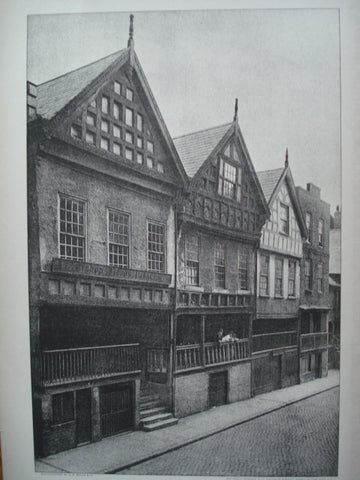 Bishop Lloyd's Palace , Chester, England, UK, 1898, Unknown