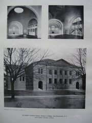 Ralph Voorhees Library, Rutger's College , New Brunswick, NJ, 1904, Henry Rutgers Marshall