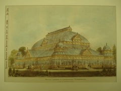 Winter Gardens and Conservatory , Scarborough, England, UK, 1890, Walter Hanstock