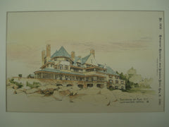Residence at Rye, Rye, NY, 1893, Lamb and Rich
