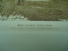 New Church , Ystalyfera, Wales, UK, 1890, Messrs. J. Buckley Wilson & Glendenning Moxham