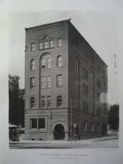Bank Building , Cleveland, OH, 1890, C.F. Schweinfurth