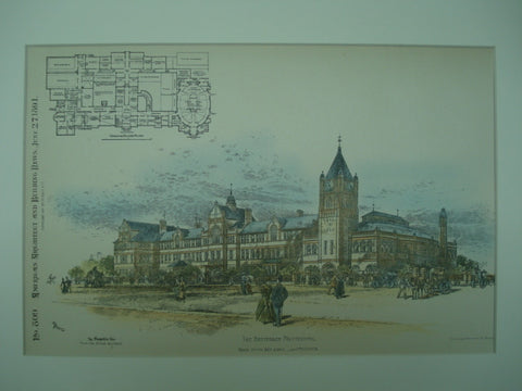 Battersea Polytechnic, Battersea, London, England, UK, 1891, Roger Smith, Son & Gale