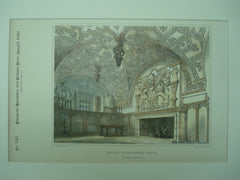 Hall of Craigievar Castle , Alford, Aberdeenshire, Scotland, UK, 1890, Unknown