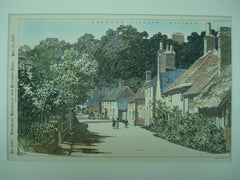 Bramber Village , West Sussex, England, UK, 1897, Unknown