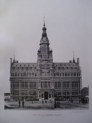 Hotel de Ville , Schaerbeek, Belgium, EUR, 1892, Unknown