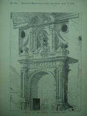 Portal of San Miguel , Saragossa, Spain, EUR, 1896, Unknown