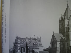 Trinity Church from the Northwest, Boston, MA, 1893, unknown