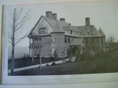 House of Joseph H. Choate, Esq, Stockbridge, MA, 1888, McKim, Mead & White