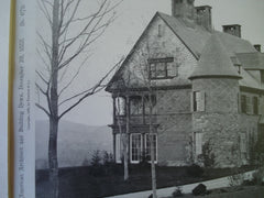 House of Joseph H. Choate, Esq, Stockbridge, MA, 1888, McKim, Mead & White