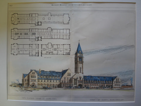 Union Passenger Station , Ogden, UT, 1886, Van Brunt & Howe