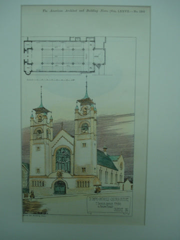 St. Mary's Catholic Church , Dundee, UK, 1902, T. Martin Cappom