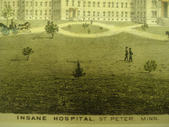 Insane Hospital , St. Peter, MN, 1900, unknown