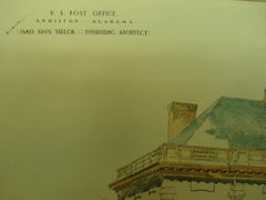 United States Post Office , Anniston, AL, 1902, James Knox Taylor