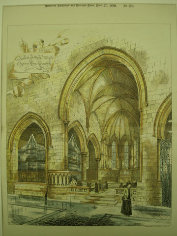 Church of the Holy Trinity on Oxford Road, Reading, England, UK, 1890, Geo. W. Webb