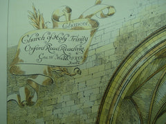 Church of the Holy Trinity on Oxford Road, Reading, England, UK, 1890, Geo. W. Webb