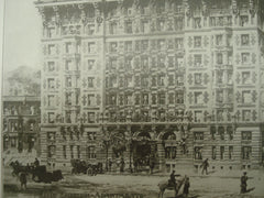 Linton Apartment Houses on Sherbrooke St. , Montreal, CAN, 1907, Finley & Spence