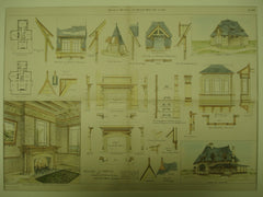 House for Chas. G. White, Esq., Milton, MA, 1880, G. R. & R. G. Shaw