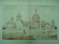 New Parliamentary Buildings , Sydney, New South Wales, AUS, 1897, W. L. Vernon