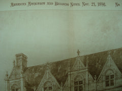 Alliance Assurance Company's Branch Offices , Leicester, England, UK, 1891, Goddard, Paget & Goddard