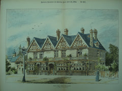White Hart Hotel , Blackwater, England, UK, 1894, G. W. Webb