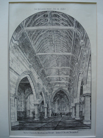 New Church , Burton-on-Trent, Staffordshire, England, UK, 1880, John O. Scott