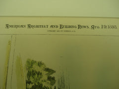 Pines House of T. C. Wordin , Bridgeport, CT, 1893, J. W. Northrop