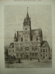 Hotel de Ville , Compiegne, France, EUR, 1890, Unknown