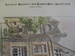 House for J.L. Thompson, Esq. , Toronto, CAN, 1892, Pick & Wickson