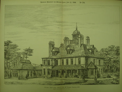 House for Mr. Robert Barnes, M.D. , East Lyss, England, UK, 1890, Christopher & White