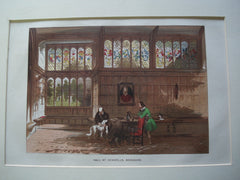 Hall at Ockwells , Berkshire, England, UK, 1845, Unknown