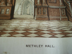 Methley Hall , Yorkshire, England, UK, 1845, Unknown