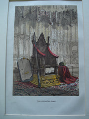 Coronation Chair [King Edward's Chair]: Westminster Abbey , London, England, UK, 1845, Unknown