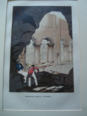 Interior of Rochester Castle , Rochester, England, UK, 1845, Unknown