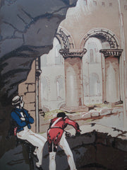 Interior of Rochester Castle , Rochester, England, UK, 1845, Unknown