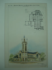 Church of the Messiah , Boston, MA, 1890, Rotch & Tilden