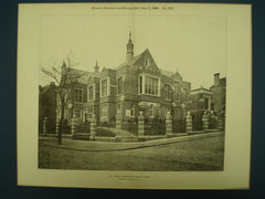 Public Library, Hampstead, MA, 1900, Arnold S. Taylor