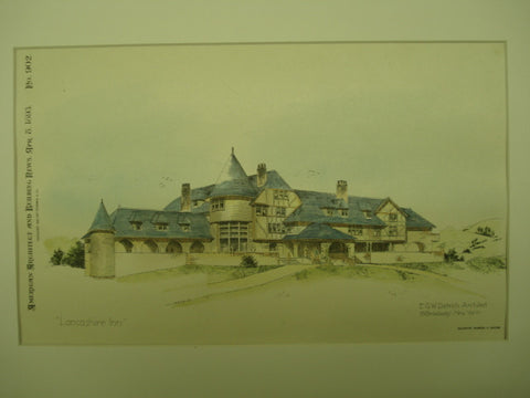 Lancashire Inn , Lancashire, England, UK, 1893, E. G. W. Dietrich