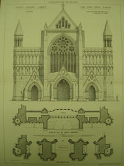 Saint Alban's Abbey , Hertfordshire, UK, 1880, Sir Edmund Beckett