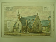 St. Paul's Protestant Episcopal Church , Harrisburg, PA, 1878, Chas. E. Cassell