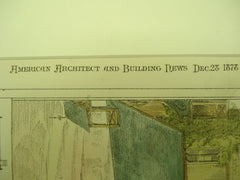 St. Paul's Protestant Episcopal Church , Harrisburg, PA, 1878, Chas. E. Cassell