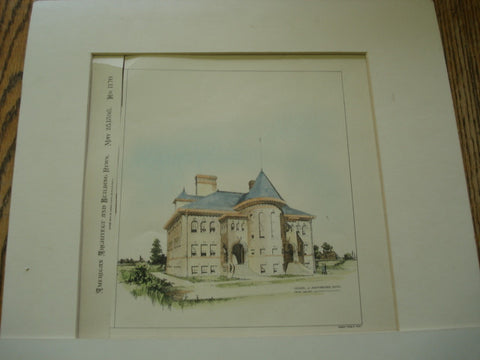 School, Southbridge , MA, 1898, Penn Varney