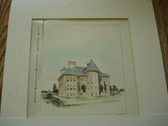 School, Southbridge , MA, 1898, Penn Varney