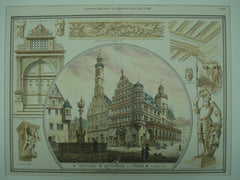 Rathhaus, Rothenburg ob der Tauber, Germany, EUR, 1878, Unknown